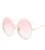 Lente rosa óculos de sol redondos góticos para o homem 2017 Tennis polarized Gold Standless Frame Outdoor Steampunk Glasses Vintage WI1897128