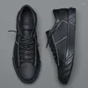Fitness Shoes 2024 Vulcanizado Trendy Casual Mas's Black British Fashion Lofers Inglaterra All-Match Designer Sneakers