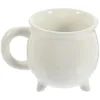 マグカップ醸造用のセラミックドリンクコールドロンコーヒー装飾飲料カップ