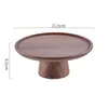 Kitchen Storage Wood Cake Stand Dessert Display Plate Serving Tray For Table Pies Wedding L