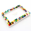 Frame DIY children's photo frame building block photo frame creative photo frame setting table