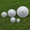 Party Decoration 30 st 60/80cmchinese Craft Paper Paraply For Wedding Pograf Accessory Decor White Long Handtag Parasol