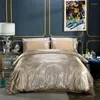 Bedding Sets GXC Satin Jacquard Luxury Conjunto de roupas macias DUVET/CABE