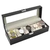 12356 roosters Watch Box PU Lederen horloge -houder Organisator opbergdoos voor kwarts horloges sieradendozen Display cadeau 240412