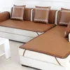 Chair Covers 80cm Wide Rattan Mat For Sofa Cushion Living Room Four Seasons Universal Seat Ice Polyester Non-slip Cover