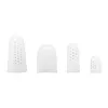 2024 2pcs Poussions de manches de protecteurs d'orteils respirants coussin à gros couvercles d'orteil en silicone pour la protection des ongles incarnés pour les orteils