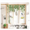 Window Stickers Film Privacy Glass Sticker Heat Insulation And Sunscreen Birds Plants Home Decoration Bathroom