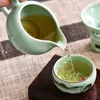 Conjuntos de chá de Teaware Kungfu Conjunto de porcelana chinesa Pintada à mão Gaiwan Copo Acessórios da tigela Chadao Completo na China