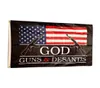 God Gun DeSantis USA Flag 100d Poliéster Vivid Color UV Fade resistente a Double Stitched Decoration Banner 90x150cm Impressão digital WH4753717