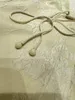 Frauenblusen Birdtree 19mm echtes Seiden elegantes Hemd Frauen Langarm Jacquard Chinesischer Stil Pendelbluse 2024 Spring T43005QC