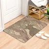 Badmatten Olieverfschilderij Loopmes Badkamer Gedrukte polyeste keukendeur vloeren tapijt schattig dierendecoratie tapijtmat