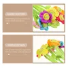装飾的な花7 PCS漫画シミュレーションヒマワリのラモーデフローレス人工ぬいぐるみデイジーホームブーケの装飾