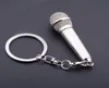 Kimter Charm Music Music Microphone Voice Rings Metal Singer Singer Rock Rock Keyfobs Women Men Pres Pendant Car Hights M1732511489