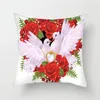 Poduszka Seria Kwiatowa Kwiaty Kwiaty Rose Rose Słoneflower Headrest poduszka domowa sofa sofa dekoracja