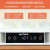 メーカー2023新しいLyntorin Automatic Digital Yogurt Maker調整可能な温度時間制御、9pcsガラスジャー52オンスチーズメーカー