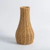 Vasi a mano intrecciata vaso di rattan imitazione in vite ornamenti per vaso di fiore contenitore per decorazioni per il soggiorno domestico per la fattoria