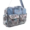 Sac à bandouliers Femmes Cross Cross Bag Trawing Storage Sac Messe pour les dames pour 2024 Mommy Messenger bébé floral