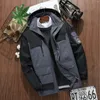 ブランケットブランド冬のパーカーの男性温かい厚い風のないジャケット品質​​マルチポケットフード付きコートメンズファッション防水アウトウェアM-9xlブランケット
