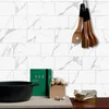 Vases 16Pcs Peel And Stick Tiles Decals Wall Tile Stickers Bathroom Foam Wallpaper