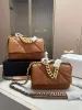 7A Luxury Designer Women's Fashion Classic Chain Bag gjord av kohudmaterial av hög kvalitet diamantplädmönster praktiskt och mångsidigt en axel crossbody väska