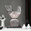 Vases Retro Art Totem Rooster Match en céramique Vase Vase Flower Sales bureau