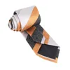 Kowądy wiaszyka w paski dla mężczyzn kobiety szerokie paski szyi krawat impreza