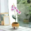 Decorative Flowers Artificial Bouquet For Home Decoration Outdoor Garden Wedding Bush Decor Eucalyptus Succulents Fake Flower Plant 2W