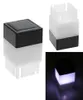 Solar LED Post Cap Light 2x2 Night Lamp Square Solar Powered Pillar Lights For Wrought Iron Fencing Front Yard Backyards Gate Land6330187