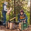 Opbergzakken brandhoutdrager waterdichte open haard houten houtblokken tas binnen buiten houder fornuis