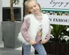 Veste de gilet pour enfants automne d'hiver filles fourrure fourrure