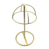 Jewelry Pouches Stable Sturdy Head Holder Wire Freestanding Stand Hat Display Tabletop Rack Home Decoration Storage