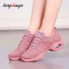 Scarpe da ballo scarpe da ginnastica per donna jazz mesh insegnante pratica sneaker lady lady modern danza sport da donna