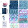 Filme Lucky Goddness Meerjungfrau Infusible Transfer Tinte Blätter 12*12 in 10 Stcs Animal Sublimation Paper Tinte für Hitzepresse T -Shirt Becher DIY