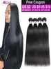 8A Brazilian Virgin Hair 3 Bundles Straight Human Hair Unprocessed Peruvian extentions milk curling goods weft8943662