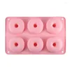 Baking Moulds Silicone Donut Mold Pan Chocolate Cake Bread Pastry DIY Tray Doughnut Dessert Making Tools