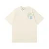 Rhude Shird Shirt Sleeves Mens Shirts Rhude Shorts女性スウェットパンツHight Quality Shirt Clothing Summer Cotton LetterPrint