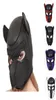 Chiot chiot jouer au masque de hotte de chien bdsm bondage jouet bondage retenue hood masque fétiche hotte role de compagnie de compagnie de sexe toys pour couples314o8970354