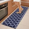 Tapis 2pcs de cuisine tapis de cuisine amorti un tapis anti-fatie non glissant tapis imperméables