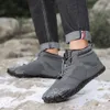 Outdoor Five Finger Buty śniegu jesienne i zimowe wodoodporna bawełna z pluszową grubą alpinistą