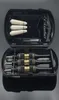 3pcsset Professional Darts Carry Box 24g 25g Black Golden Color Steel Tip Darts With Brass Darts Shafts4889673