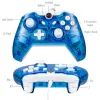 GamePads pour Xbox One Wired Game Controller Gamepad Gamepad pour Xbox One / One S PC Windows Joystick with Vibration LEDS Fonction de scintillement