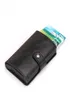 Mens Leather ID Credit Card Holder RFID Protector Money Wallet Clip Case4641893