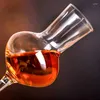 ワイングラス140mlスコットランドウイスキー臭いクリスタルカップウイスキーの香りブランデースニフターチューリップアロマプロフェッショナルテイスティンググラス
