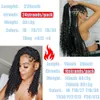 14-22 "Boîte de déesse synthétique tresses Crochet à extrémité bouclée Bohemian Omber Traiding Extensions de cheveux Blond noir brun en désordre