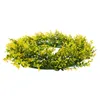 Decorative Flowers Wreath Costura Accesorios Hanging Artificial Floral Home Decore Front Door Adornment Simulation Leaf Plastic Leaves