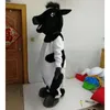 2024 Halloween vuxen storlek Cow Mascot Costume Custom Carnival Adults Storlek Furry Suits Halloween Carnival Birthday Party Dress