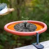 Garden Decorations 1.2W/1.4W 5LED Solar Bird Bath Fountain Pump With 7 Nozzle Floating Powered Water For Pool Pond