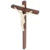 Decorazione del partito Crocifisso Gesù Christian Cross Statue Figurina Ornamento da parete