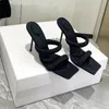 Lady High Heels Shoe Designer Designer Tacco Chaussure Nero Mule Sliders Woman Destello Luxuria Scarpe da spina Sandalo Sandalo Mujer Slide classiche Designer Women Women