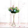 Party Decoration Metal Flower Stand Bouquet Plinths Iron Column Pillar Wedding Table Centerpieces Birthday Event Bakgrundsdekor 4 st